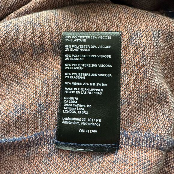 Anthropology Jacquard A-Line Sweater Mini Dress Size Large - Picture 13 of 13